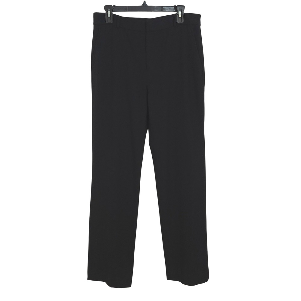 Lauren Ralph Lauren Black Classic Straight-Leg Trousers